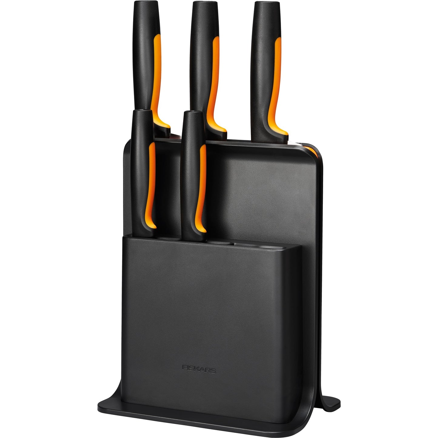 Fiskars Functional Form Bloc de couteaux en plastique avec 5 couteaux