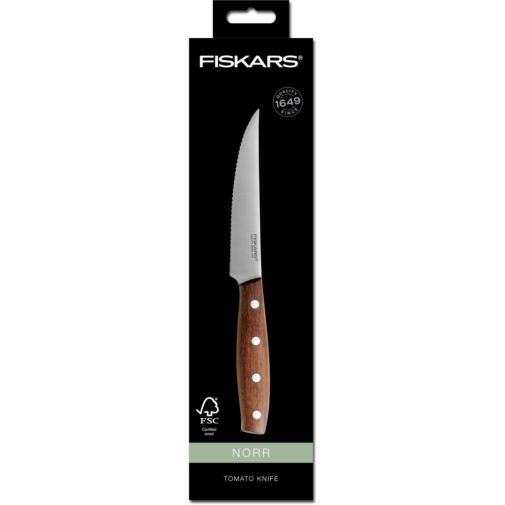 Fiskars Norr couteau à tomates 12 cm