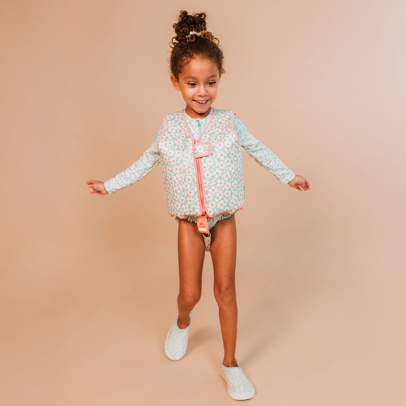 Florish | Gilet de natation verte 3-6 ans