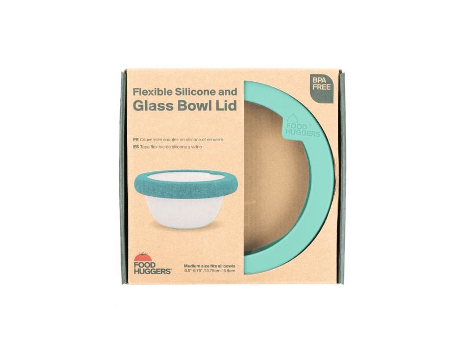 Food Huggers Silicone Lid Gradual Green Medium