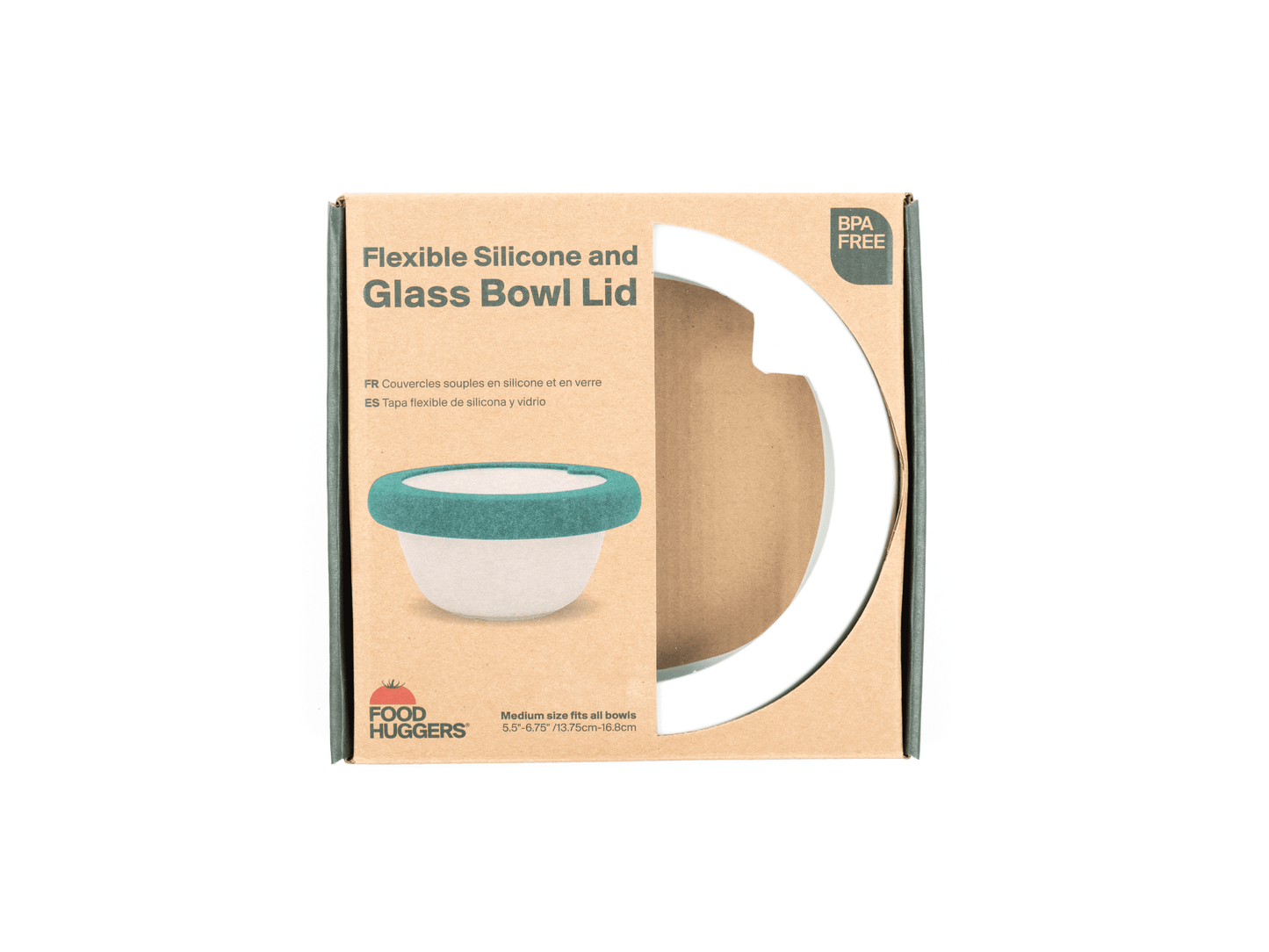 Couvrettes en silicone en silicone blanche Small Small