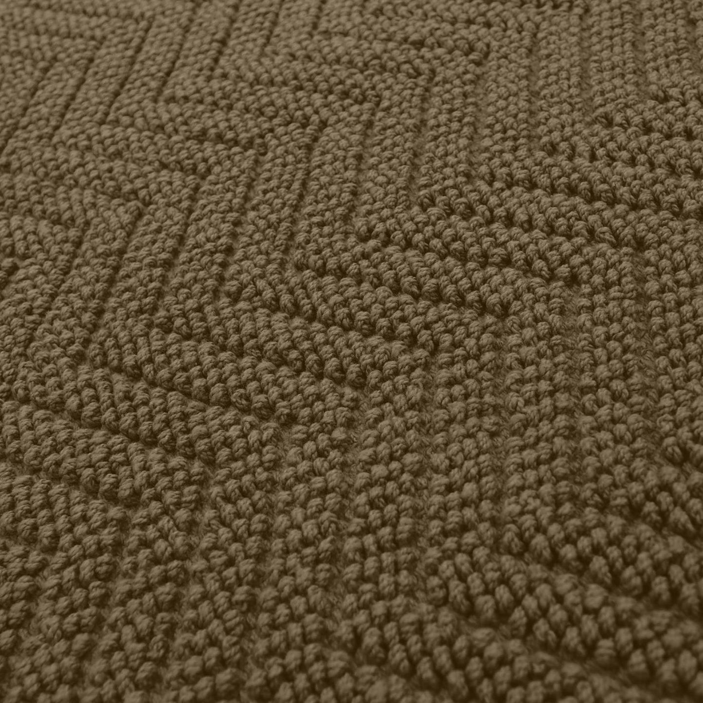 Tapis de bain hollandais formia 50x80cm taupe