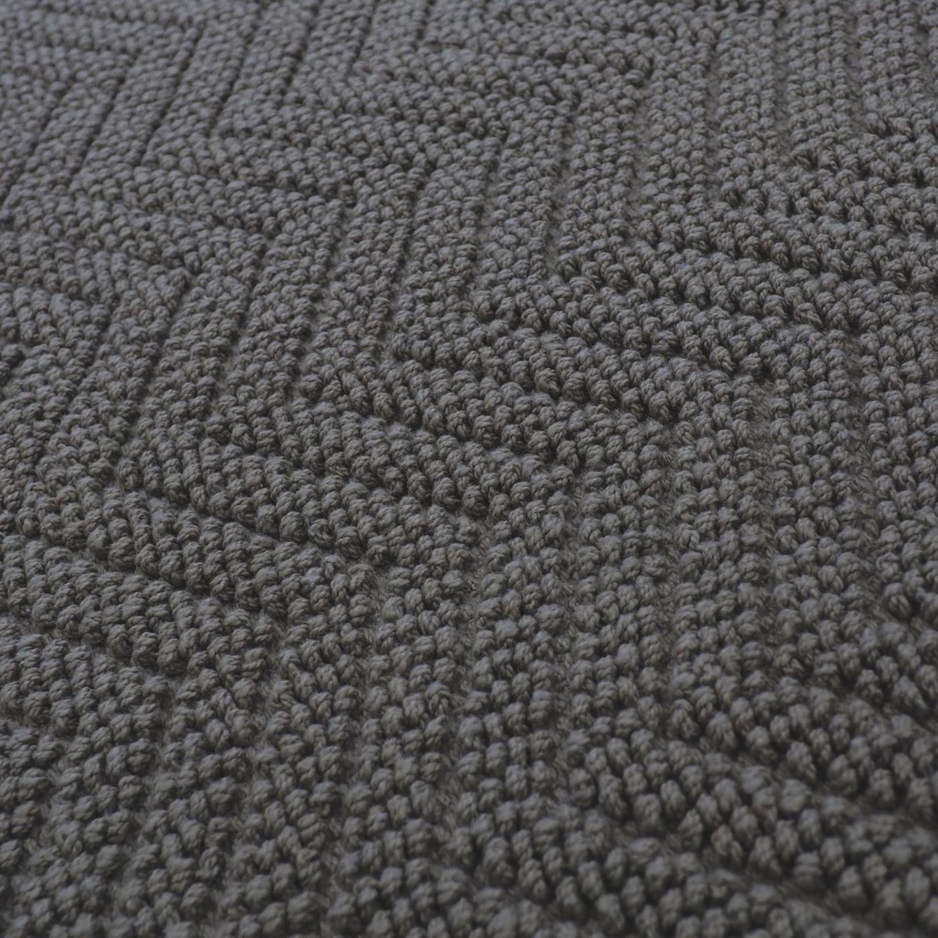 Tapis de bain hollandais formia 50x80cm gris