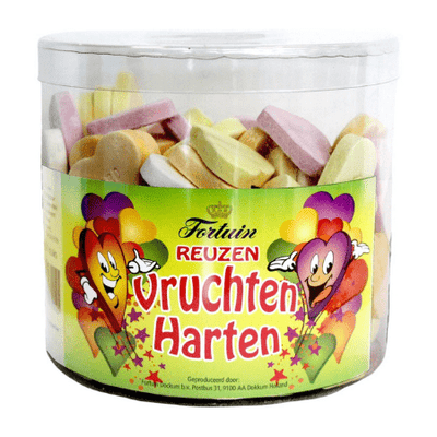 Coeurs de fruits géants Fortune (120 pièces)