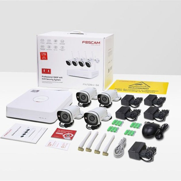 FOSCAM FN7108W-B4-1T 2MP Full HD WiFi Security Set
