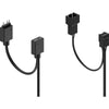 Aspect de conception fractale 12 Cadre noir RVB