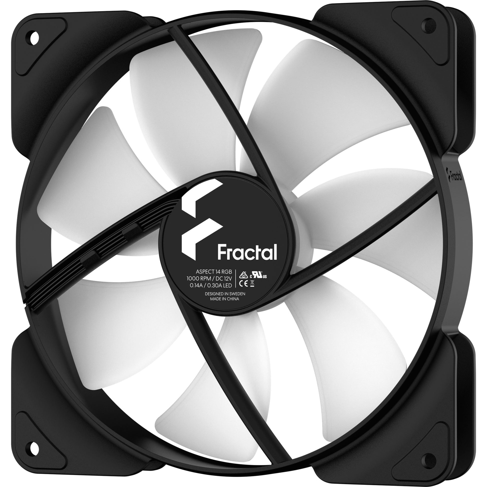 Fractal Design Aspect 14 Black Frame 3 Pack de ventilateur