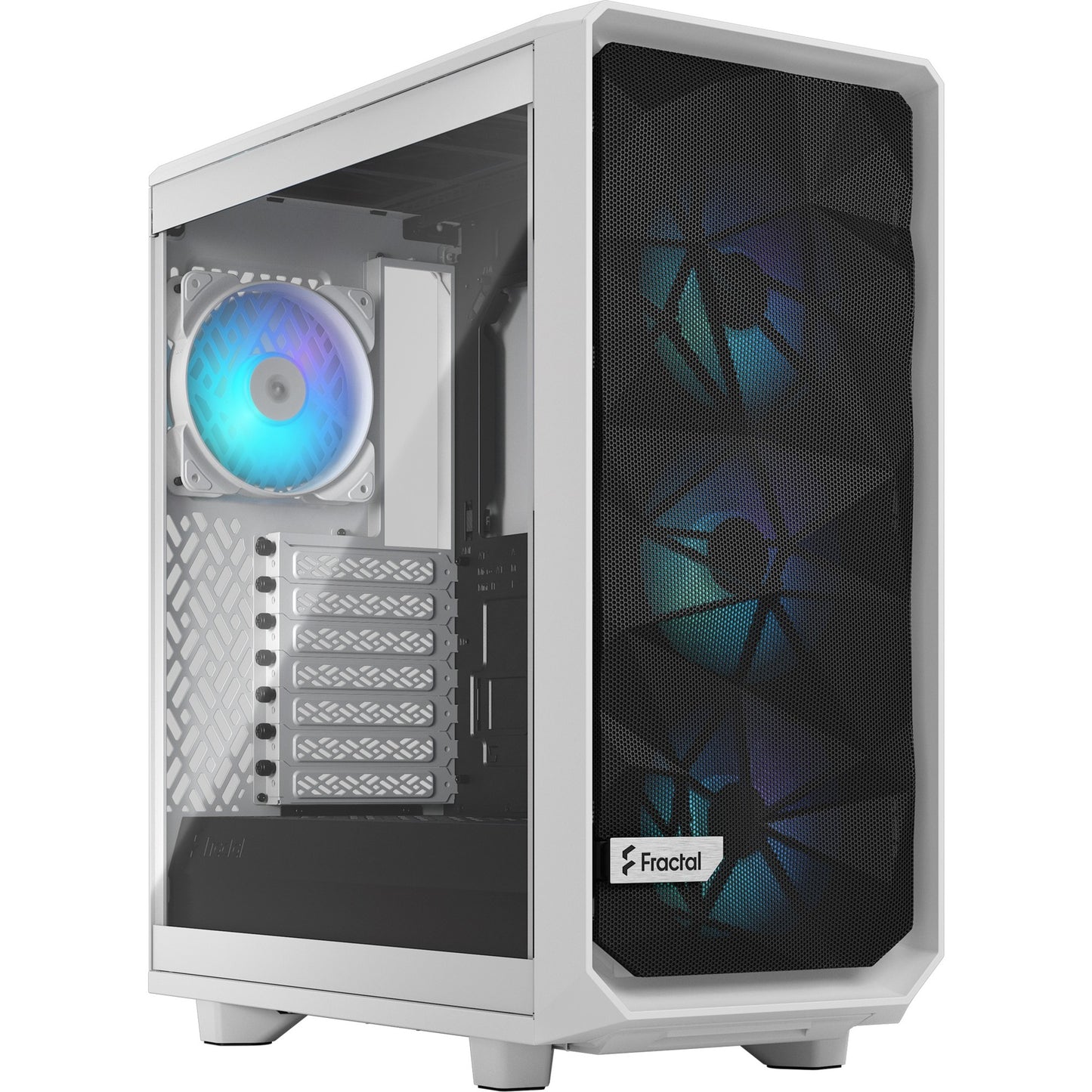 Fractal Design Meshify 2 compact RVB blanc tg claire teinte