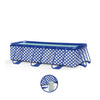 Élégance | Piscine de conception blanc bleu foncé 400x200x100 cm incl. Accessoires