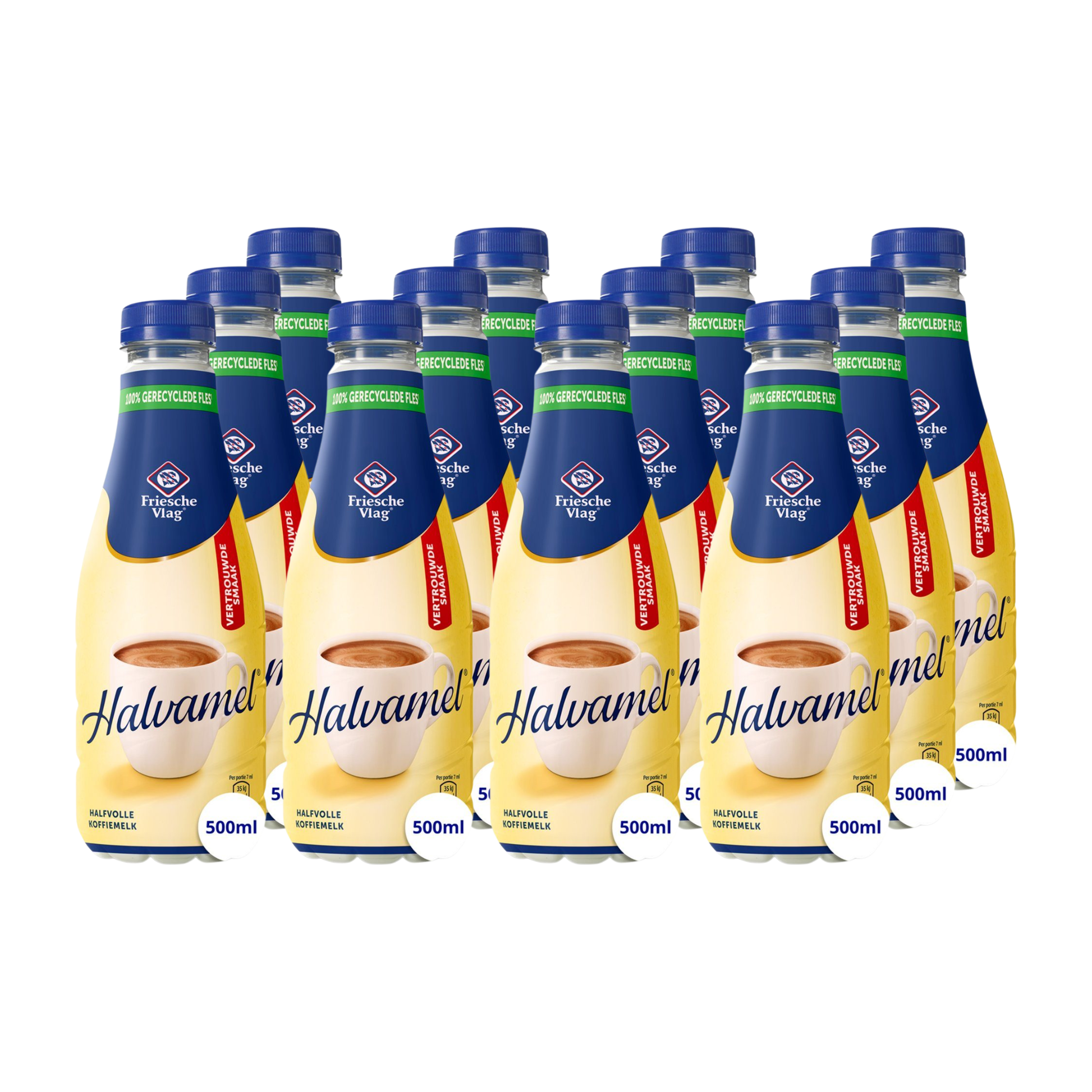 Bouteille pet halvamel drapeau frison (12x 500ml)