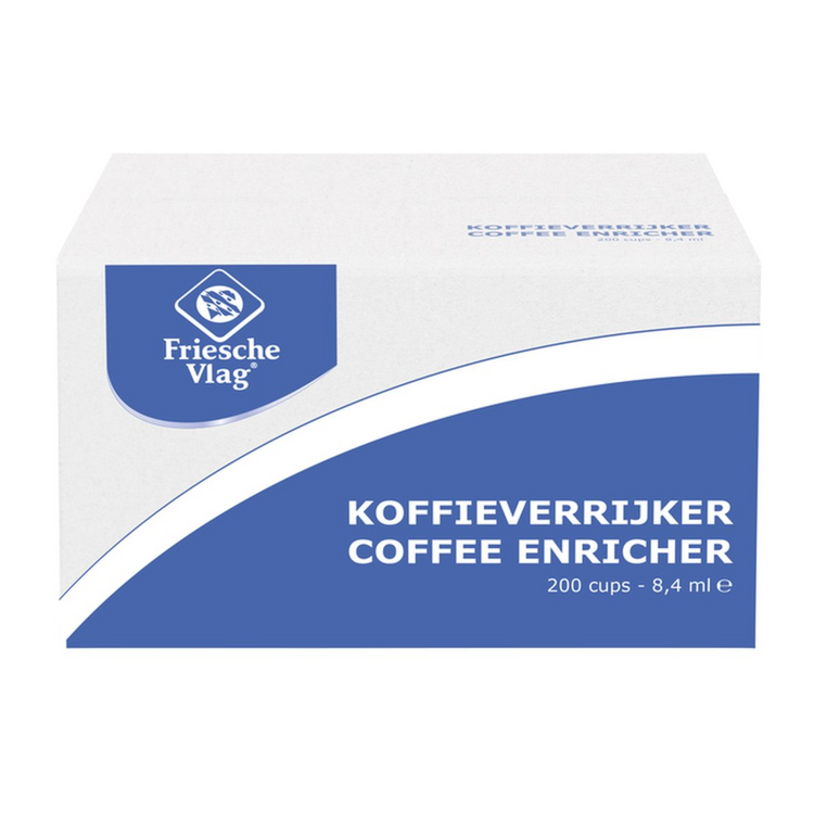 Tasses enrichies de café drapeau frison (200x 8,4 ml)