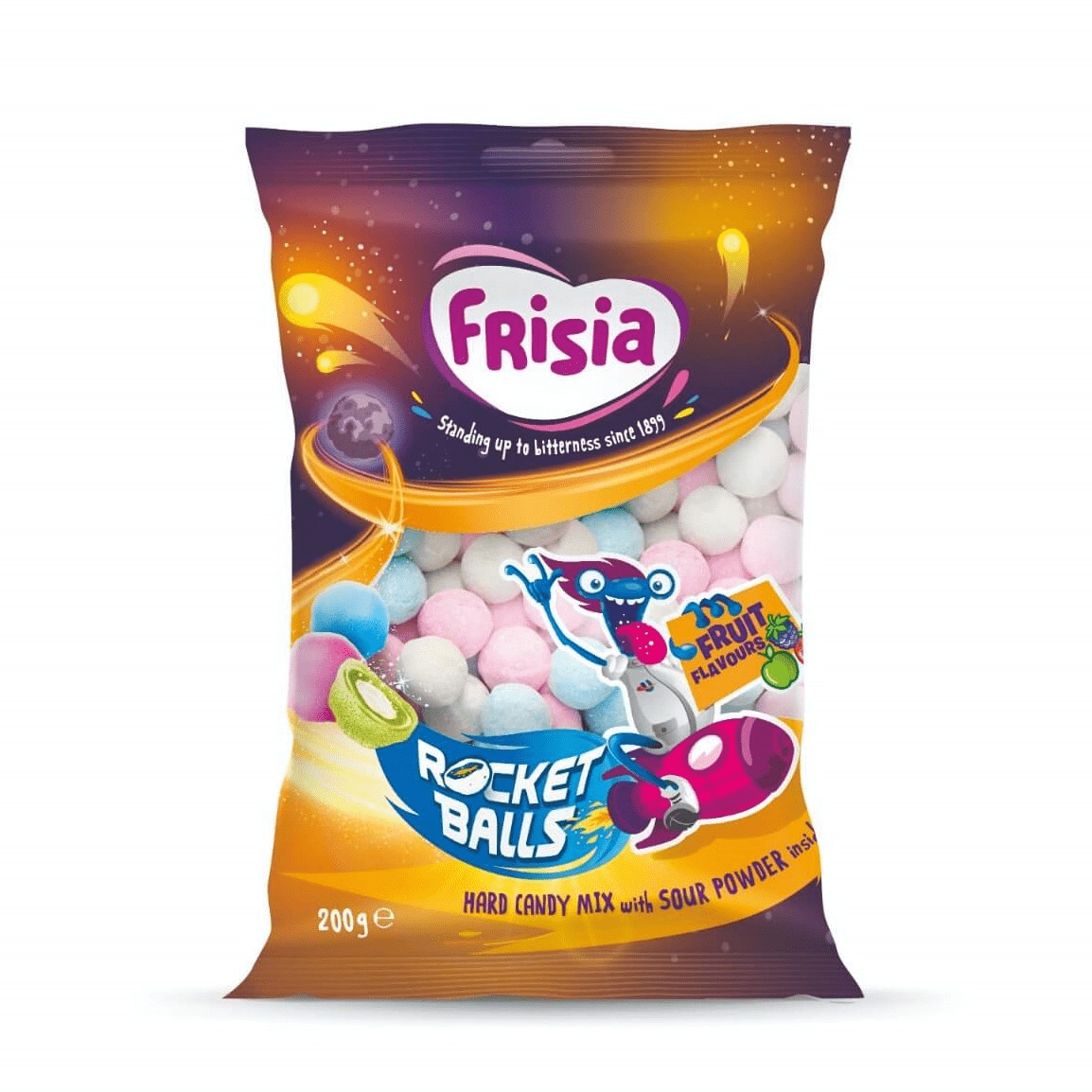 Sachet de mélange de fruits Frisia Rocket Balls (12x 200gr)