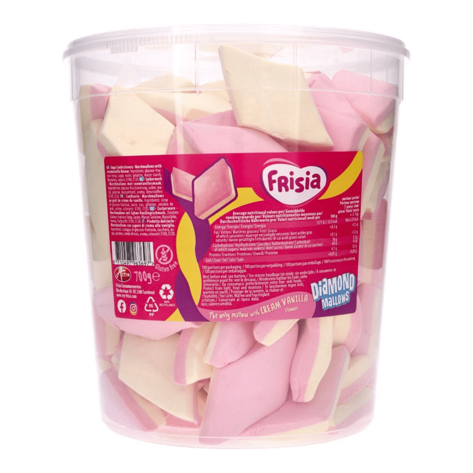 Bacon diamant Frisia (100 pièces)