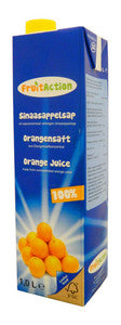 Jus d'orange fruit action (6x 1 litre)