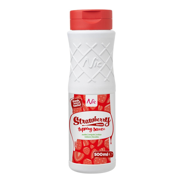 Nic topping fraises (500ml)