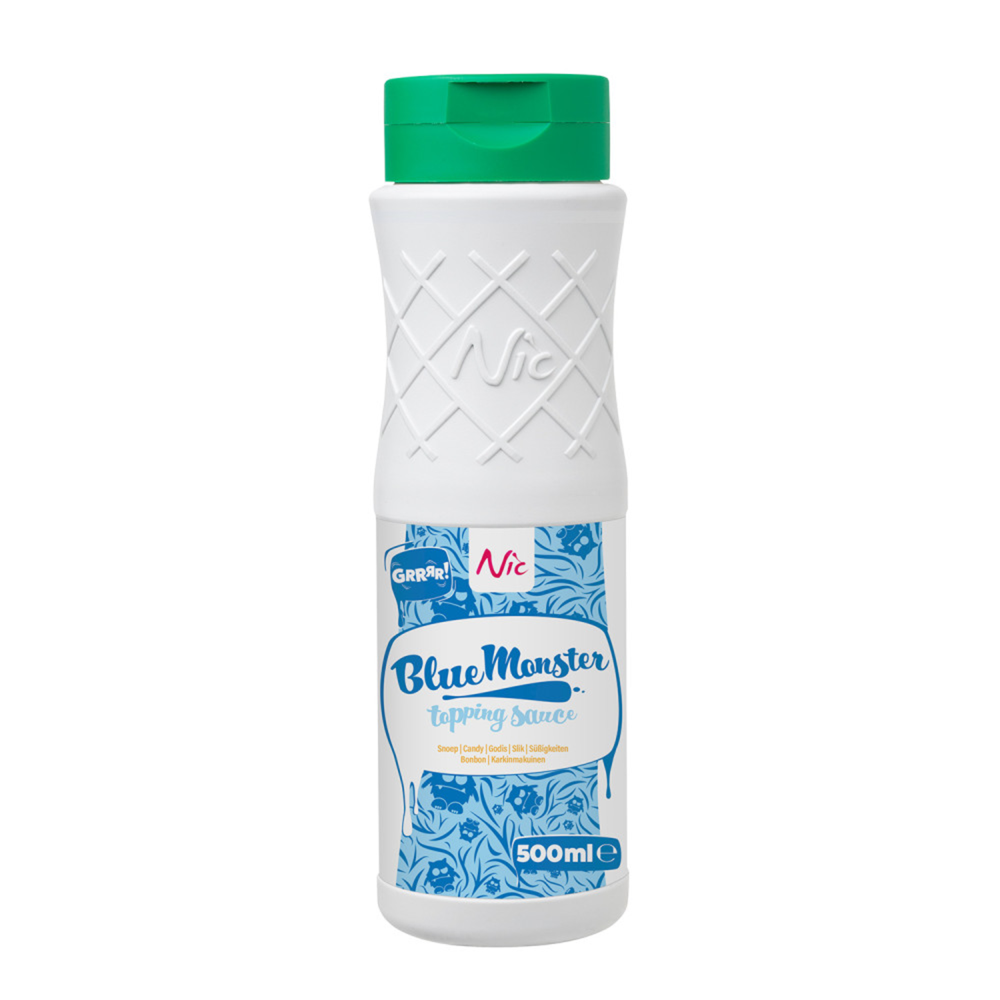 Échantillon Nic topping bleu (500ml)