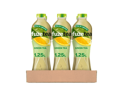 Bouchon de thé vert Fuze Tea (6x 1,25 litres)