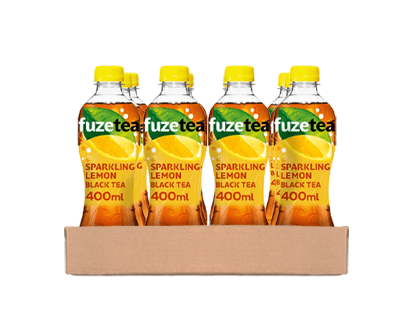 Bouchon de thé noir pétillant Fuze tea (12x 40cl)