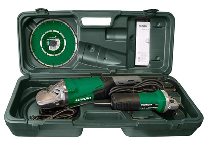 Ensemble meuleuse d'angle Hikoki g23sw2+g13sr4(s)+lames diamantées