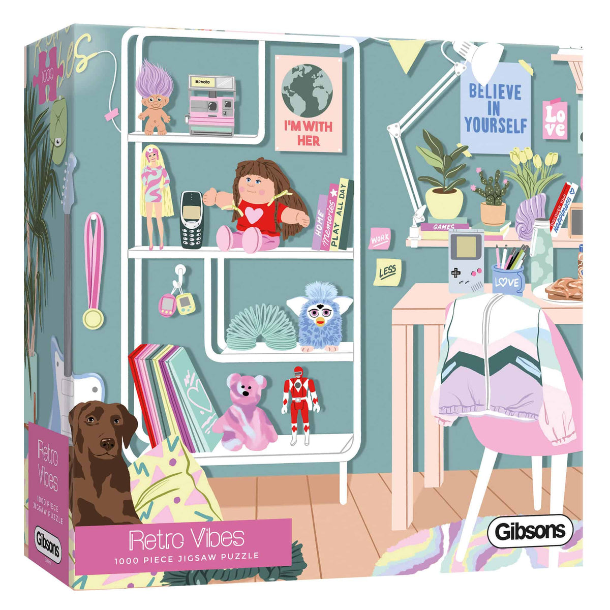 Gibsons Puzzle Retro Vibes 1000 pièces