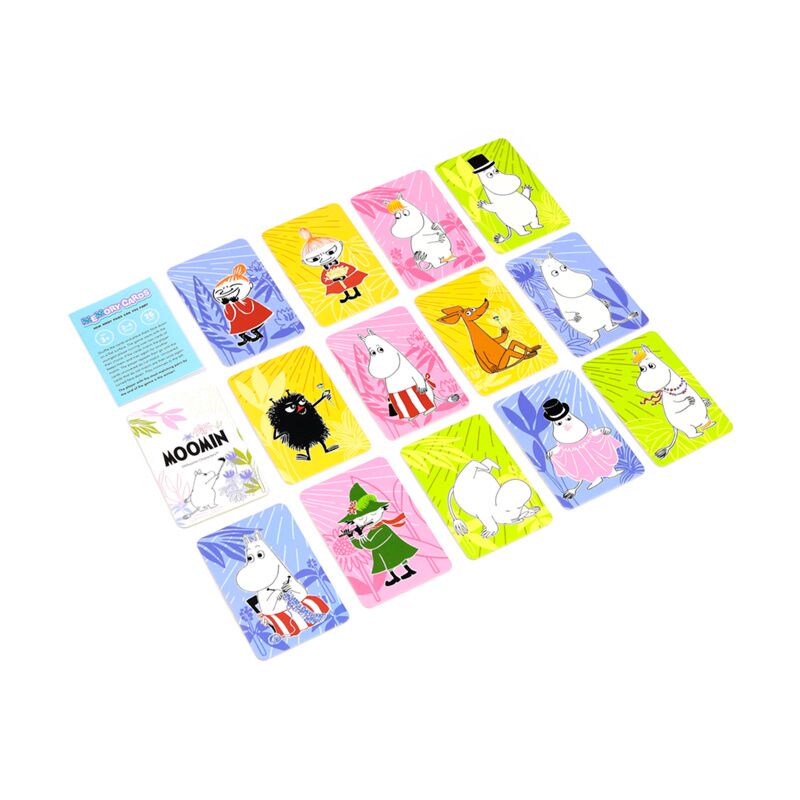 Jeu de cartes mémoire pour enfants Moomin