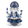 Connaissances de Ganesh bleu blanc