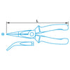 Bernese 100527 Téléphone Tang Bent 205 mm