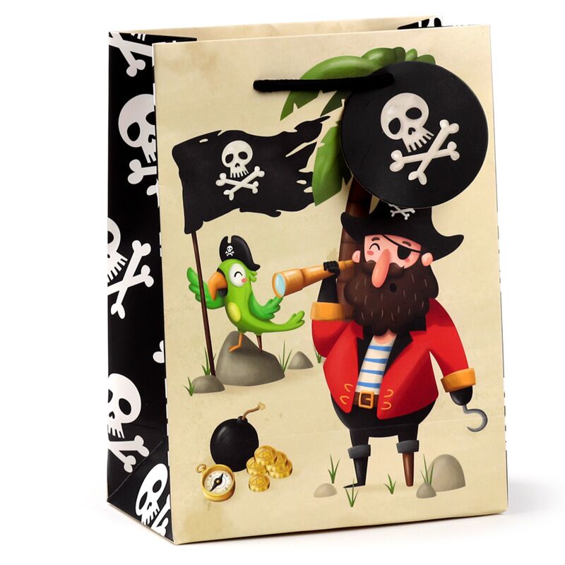 Jolly Rogers Piraten - Sac cadeau médium