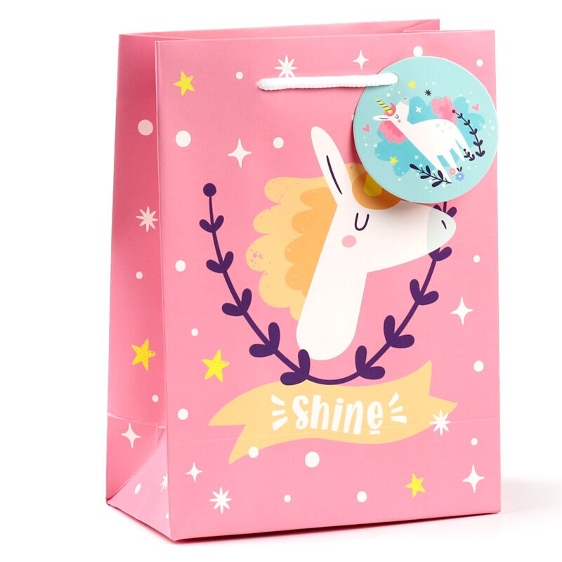 Unicorn Magic - Sac cadeau médium