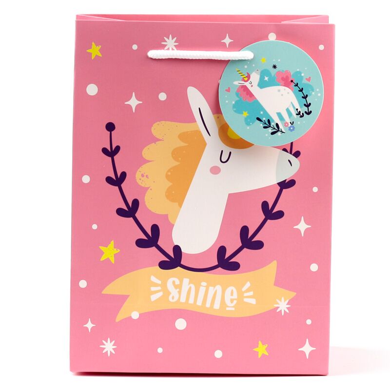 Unicorn Magic - Sac cadeau médium