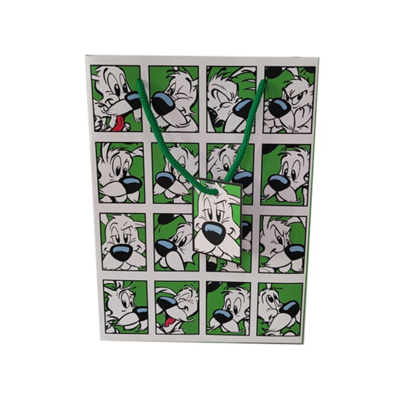 Portraits Asterix Idefix (Dogmatix) - Sac cadeau médium