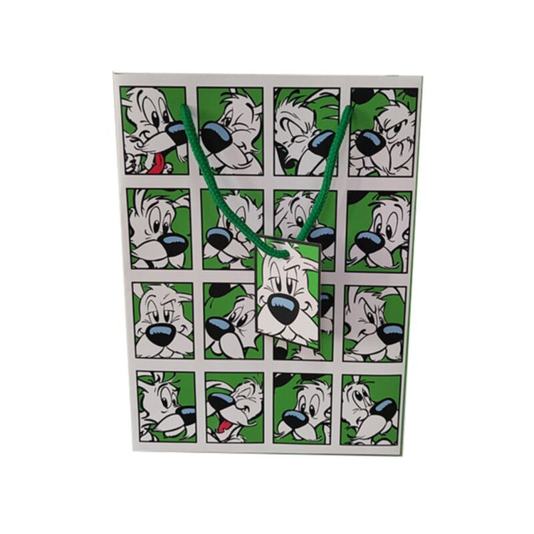 Portraits Asterix Idefix (Dogmatix) - Sac cadeau médium