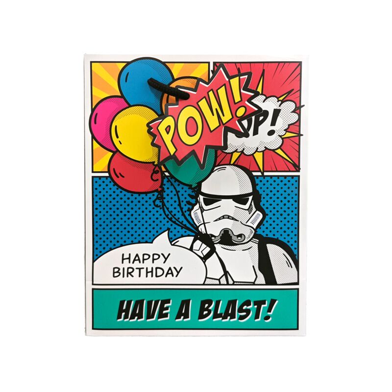 Le sac cadeau original de bande dessinée Stormtrooper moyen