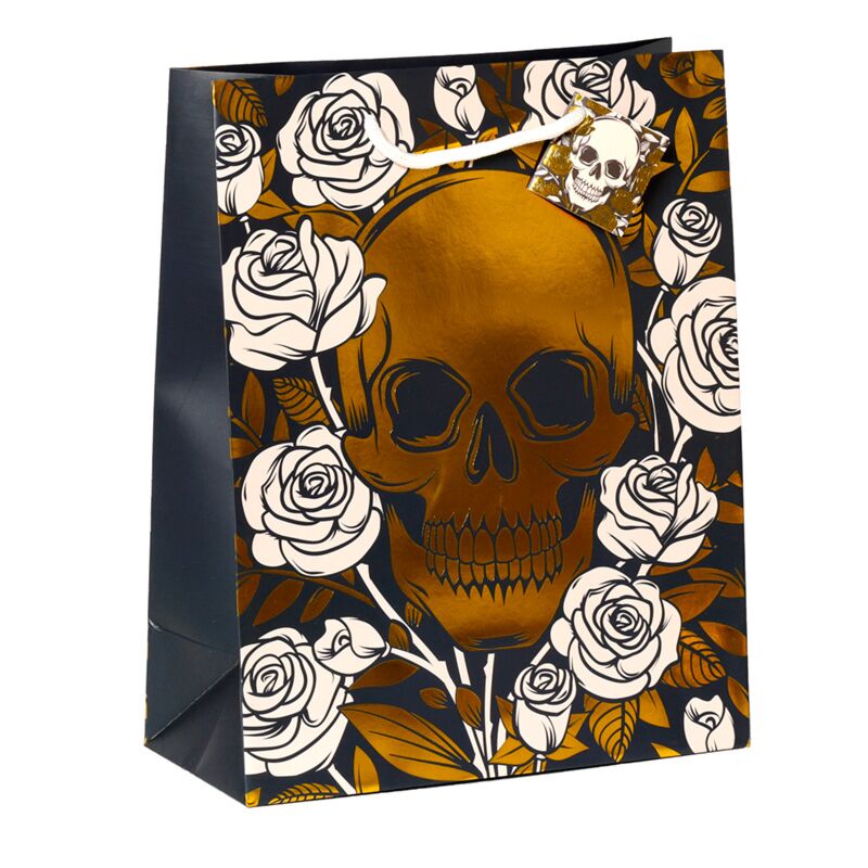 Roses de calendrier métallique - Sac cadeau grand