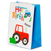 Joyeux anniversaire petit tractortjes - Sac cadeau médium