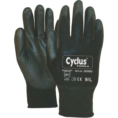 Gants de travail Cycplus Pu-Flex L (9) noir