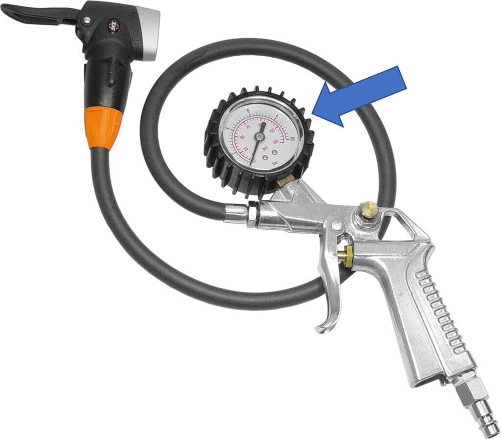 Cyclus Manomètre pour le pistolet à pression atmosphérique