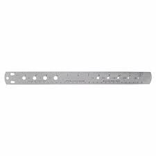 Icetoolz xpert mesure rayon règle mm~inch~ø clé et roulement à billes