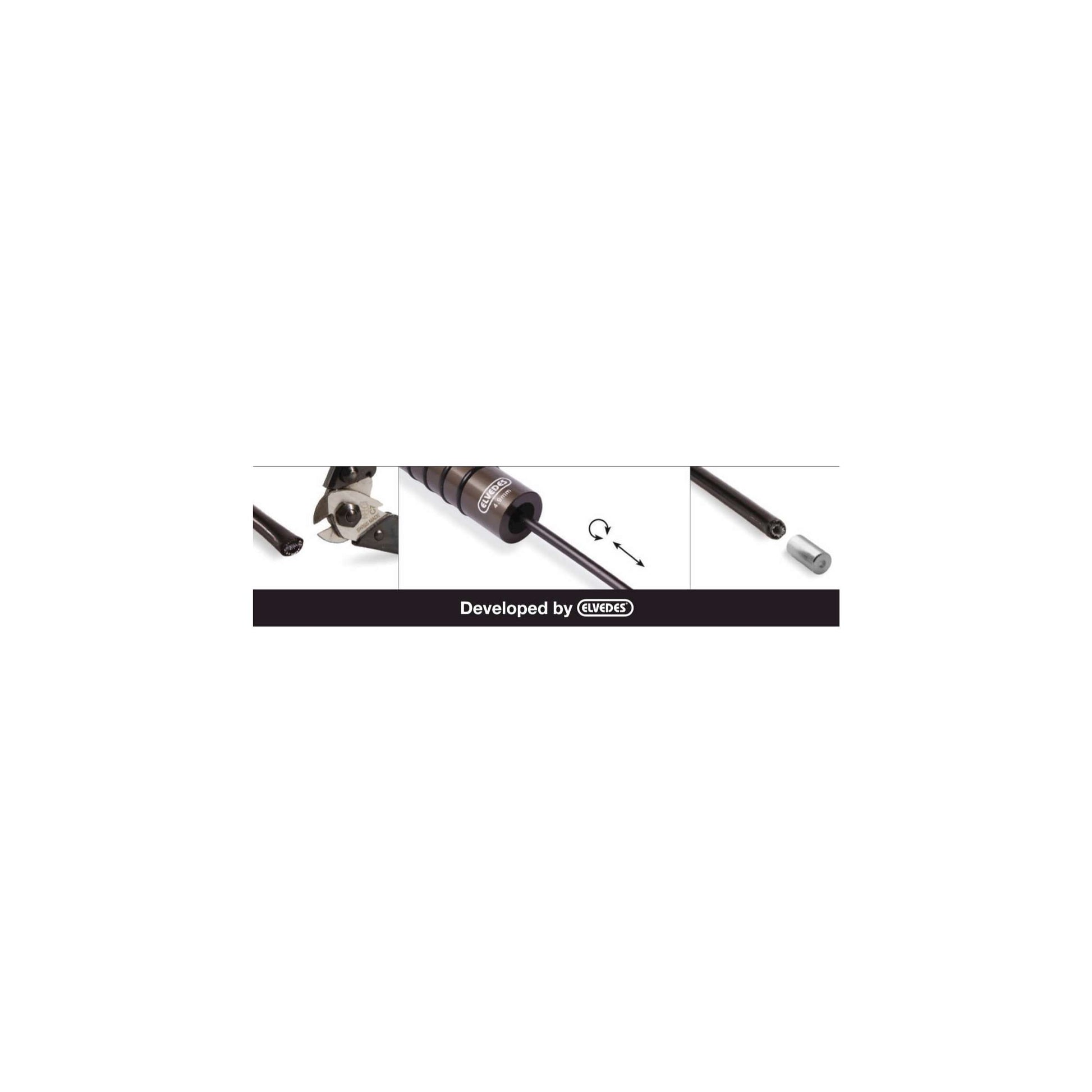 Pince-câble Elvedes pour boîtier extérieur de 4,1 mm et 4,9 mm