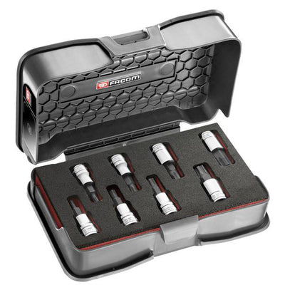 Fabillage Fabillage Dopen Set ⅜ ⅜ ⅜ 6 côte OGV-Grip Temperred Steel Black