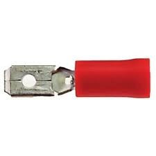cosse de câble plate, mâle, 4,8 mm, par 25
