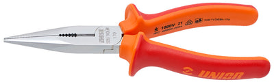 Unior tools pince à becs plats et ronds 508 1vdebi avec tranchant 61 mm