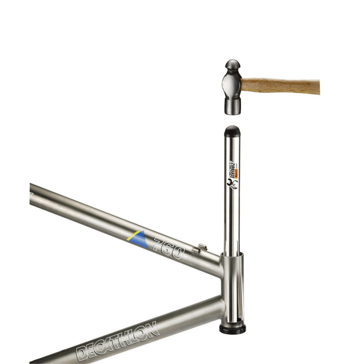 Icetoolz expert tête de direction extrudeuse de gobelets 1 et 1.1 8 pouces