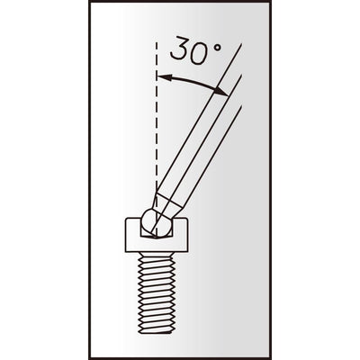 Clé à double tête IceToolz 7M25 - clés hexagonales de 2,5 mm