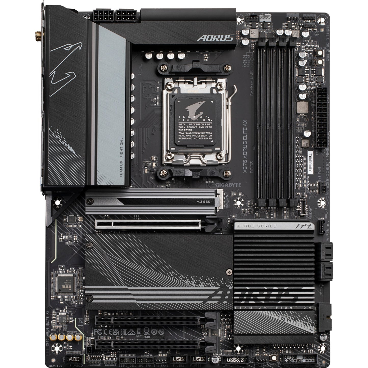 Gigaoctet x670 aorus elite hache
