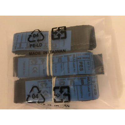 Takel Co Hijfbands avec Eye 40, 60 80 cm (200 kg) noir