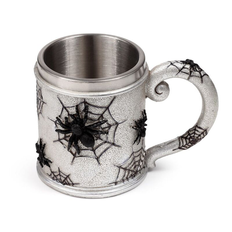 Tasse de boisson Web décorative d'araignée