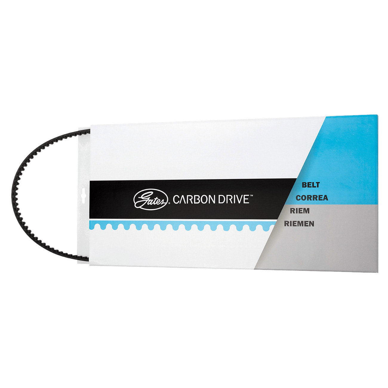 Gates CDX appelle le lecteur de carbone 132 dents noir