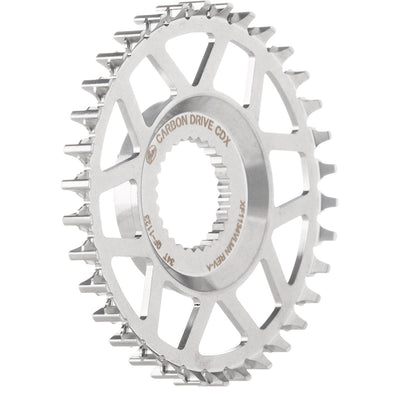 Gates Gear CDX 34T Ligne d'ailettes Valeo sans bord en acier inoxydable