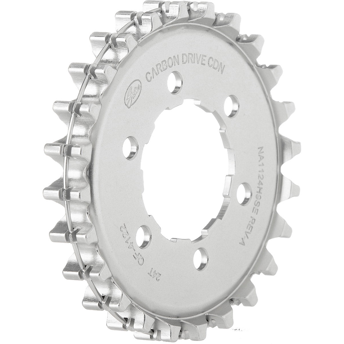 Gates Sprocket CDN 24T 6B 9 Spline Hub Wire